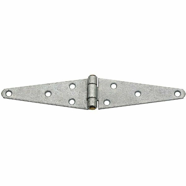 National 1.85 In. x 5 In. Galvanized Heavy-Duty Strap Hinge N128272